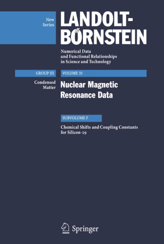 Chemical Shifts and Coupling Constants for Silicon-29
