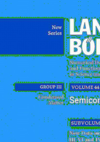 New Data and Updates for I-VII, III-V, III-VI and IV-VI Compounds