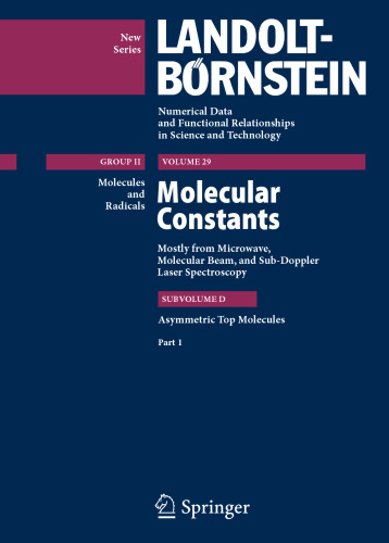 Asymmetric Top Molecules. Part 1