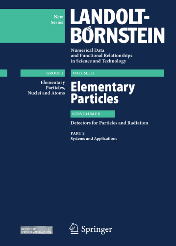 Detectors for Particles and Radiation. Part 2: Systems and Applications