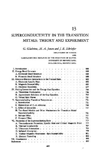 Superconductivity: Part 2 