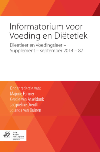 Informatorium voor Voeding en Diëtetiek: Dieetleer en Voedingsleer - Supplement - september 2014 - 87