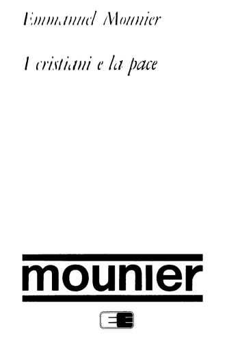 I cristiani e la pace