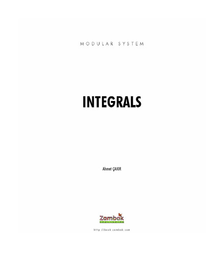 Integrals (Zambak)