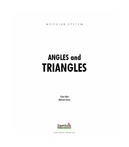Angles and Triangles (Zambak)