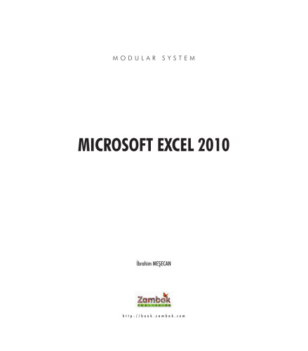 Excel 2010 (Zambak)