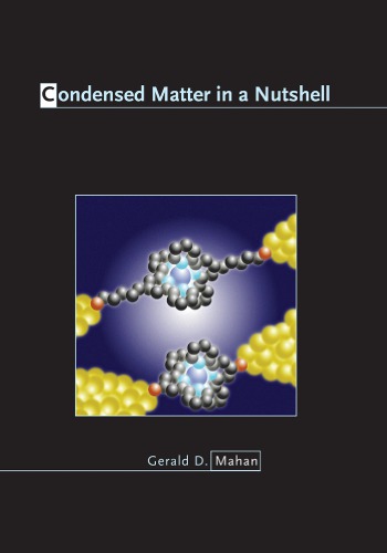 Condensed matter in a nutshell