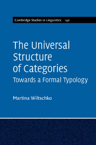 The Universal Structure of Categories: Towards a Formal Typology