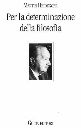 Per la determinazione della filosofia