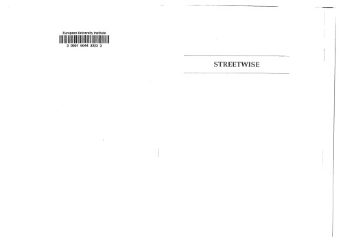Streetwise: How Taxi Drivers Establish Customer's Trustworthiness (Russell Sage Foundation Series on Trust