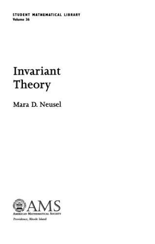 Invariant Theory