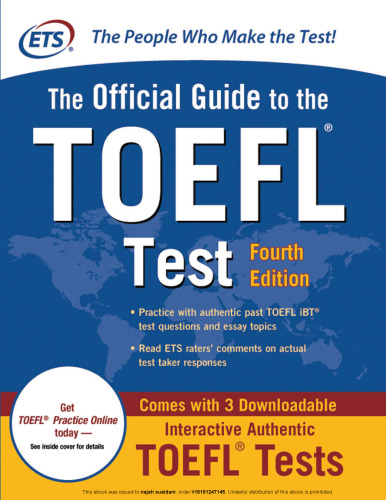 Official Guide to the TOEFL Test  4th Edition