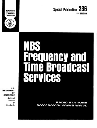 NBS Frequency and Time Broadcast Servises