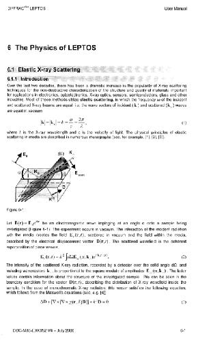 The Physics of Leptos