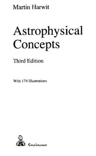 Astrophysical concepts