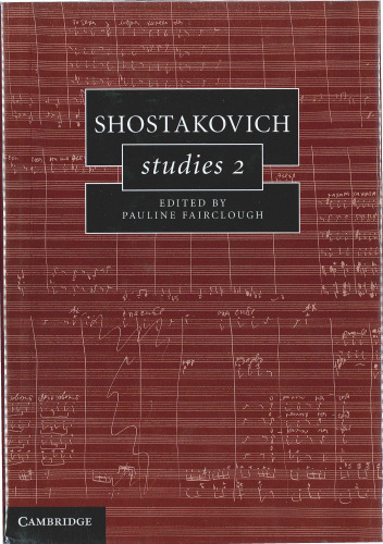 Shostakovich Studies 2