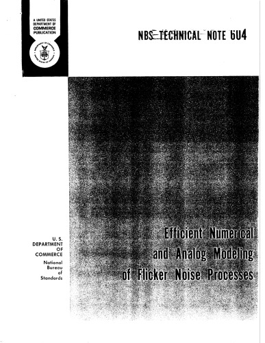 Efficient Numerical and Analog Modeling of Flicker Noise Processes