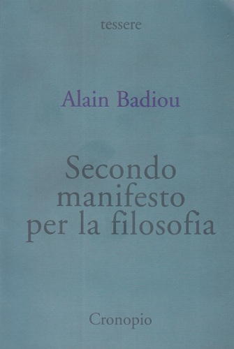 Secondo manifesto per la filosofia