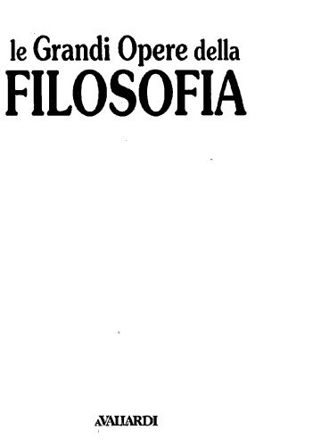 Le grandi opere della filosofia