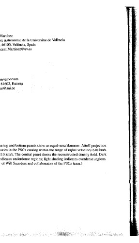 Statistics of the galaxy distribution