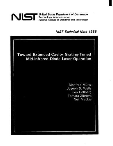 Toward Extended-Cavity Grating-Tuned Mid-Infrared Diode Laser Operation