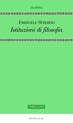 Istituzioni di filosofia