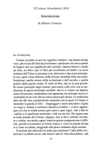 Introduzione al Corano