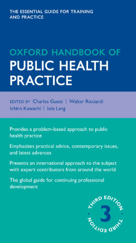 Oxford handbook of public health practice