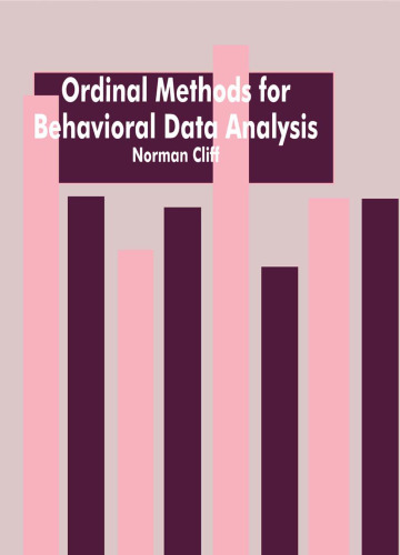 Ordinal methods for behavioral data analysis