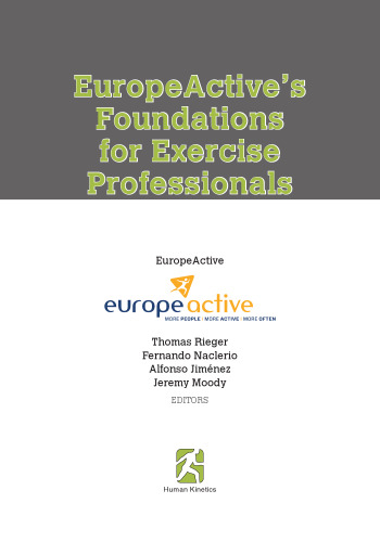 EuropeActive's foundations for exercise professionals