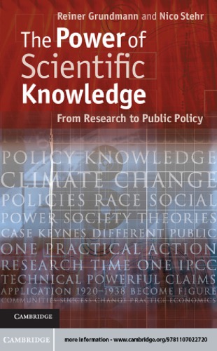 The Power of Scientific Knowledge: From Research to Public Policy