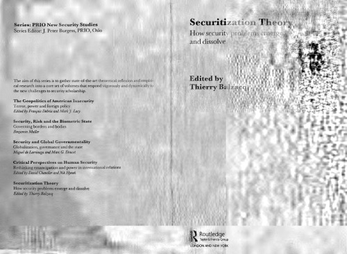 Securitization Theory: How Security Problems Emerge and Dissolve