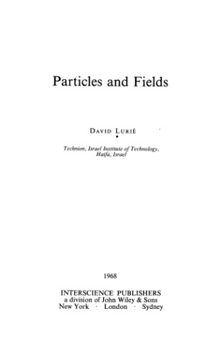 Particles And Fields