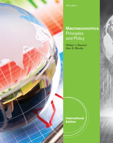 Macroeconomics: Principles and Policy