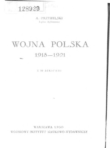 Wojna polska, 1918-1921