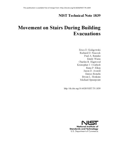 Movement on Stairs During Building Evacuations