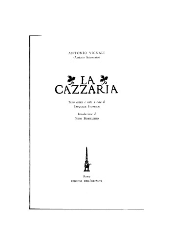 La cazzaria