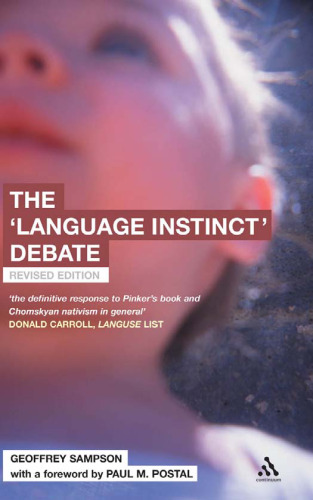 The 'Language Instinct' Debate
