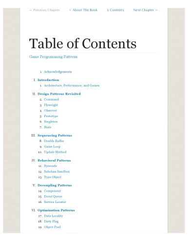 Game Programming Patterns - Composed