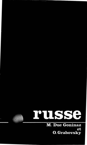 Russe : Le mot et l'idée