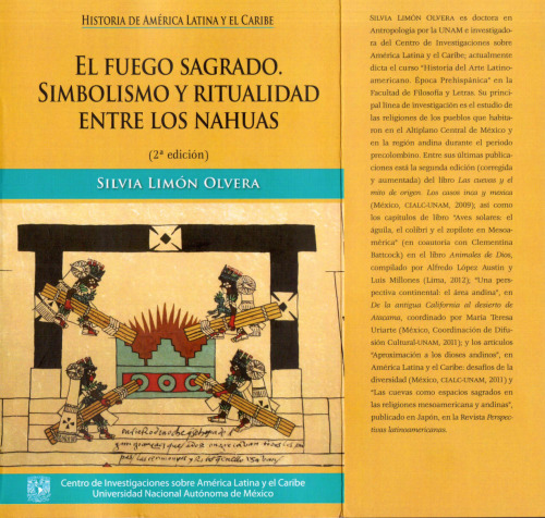 El fuego sagrado. Simbolismo y ritualidad entre los nahuas