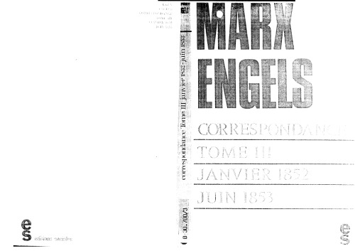 Correspondance, tome 3: 1852-1853