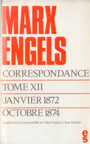 Correspondance, tome 12: 1872-1874