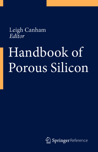 Handbook of Porous Silicon