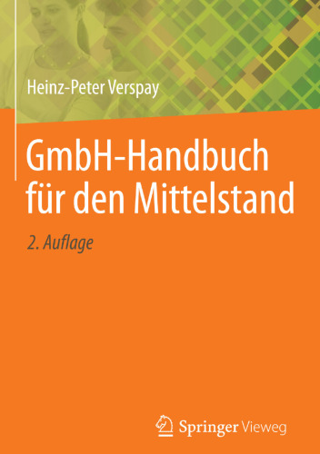 GmbH-Handbuch für den Mittelstand
