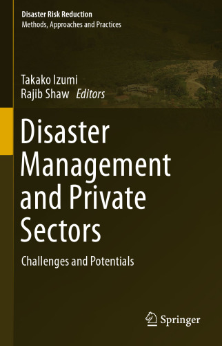 Disaster Management and Private Sectors: Challenges and Potentials