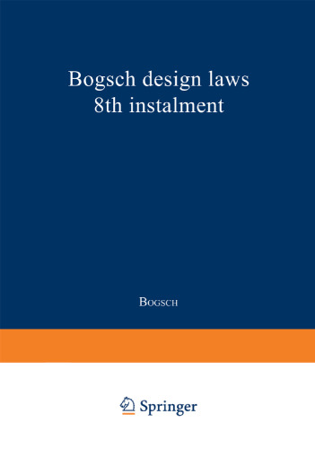 Bogsch design laws 8th instalment