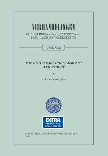 The Dutch East India Company and Mysore, 1762–1790