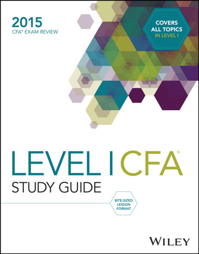 Wiley Study Guide for 2015 Level I CFA Exam: Complete Set