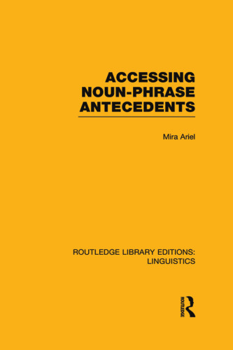 Accessing Noun-Phrase Antecedents